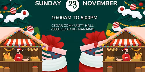 2025 Family Christmas Fair at the Cedar Hall