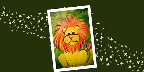 The National Waterfront Museum Family Paint Along - Lion
