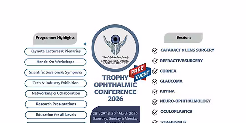 TROPHY OPHTHALMIC CONFERENCE-Leicester March 2026