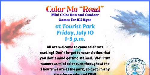 Summer Reading All Ages Program: Color Me "Read"
