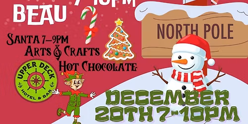 Children\u2019s Night at Upper Deck December 20th 7-10pm