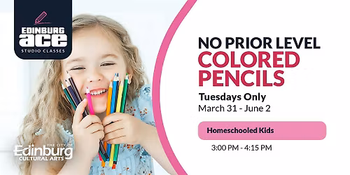 Homeschooled Kids Colored Pencils