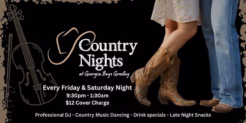 Country Nights at Georgia Boys
