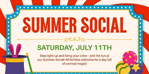  Carnival Curiosity Summer Social at The Nurturing Nook in Glendale