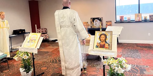 Great Vespers at Ramada Inn Waupaca