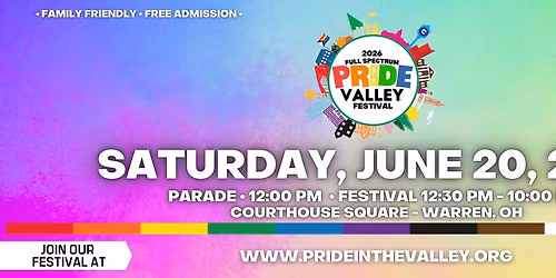 7th Annual Full Spectrum Pride in the Valley Festival