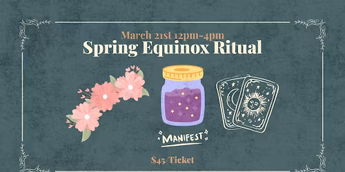 \ud83c\udf38 Spring Equinox Ritual: Flower Crowns & Manifestation Jars