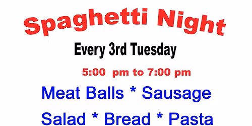 Spaghetti Night