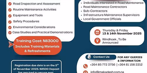 RAOD MAINTANCE TRAINING