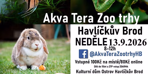 Akva Tera Zoo trhy HB 13.9.2026