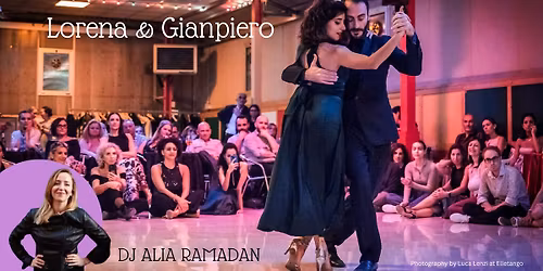 Grand Milonga at Club Silbando, Show of Lorena & Gianpiero