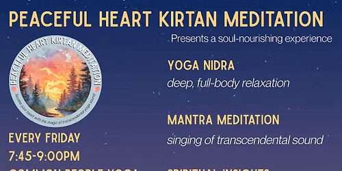 Experience Inner Peace with Yoga Nidra & Kirtan Music Meditation