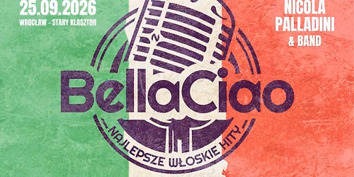 BELLA CIAO - najlepsze w\u0142oskie hity gra Nicola Palladini & Band