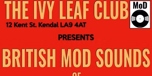 Live @ The Ivy Leaf Club, Kendal 