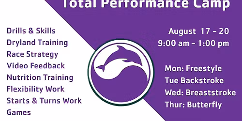 DEFY Dolphins Total Performance Swim Camp