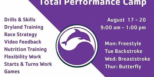 DEFY Dolphins Total Performance Swim Camp
