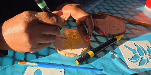 Terracotta Pot Painting and Design + Planting