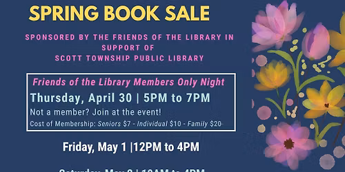 Spring Book Sale