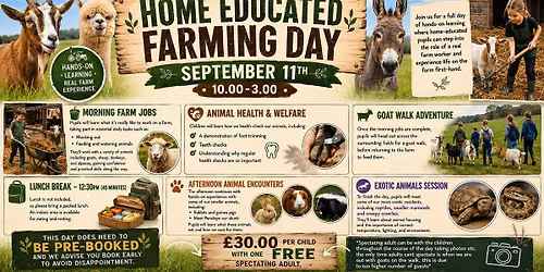 Home Educated Farm Day