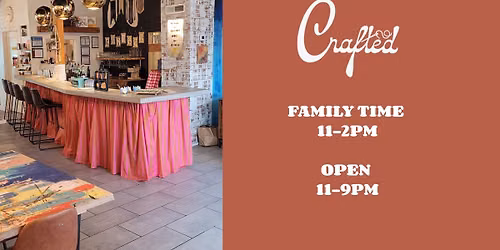 Saturday Open Studio + Family Time