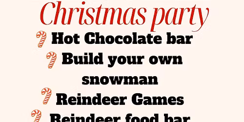 Lattes & Littles - Christmas party