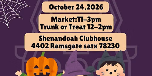 SPOOKtacular Trunk-or Treat Market hosted by E&J community Market