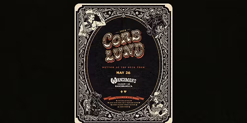 CORB LUND LIVE AT RANCHMANS CALGARY