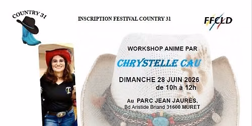 Workshop anim\u00e9 par Chrystelle CAU