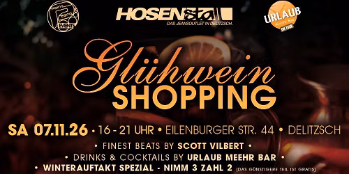GL\u00dcHWEIN SHOPPING @ HOSENSTALL DELITZSCH