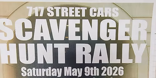 717 Street Cars 2026 Scavenger Rally Hunt