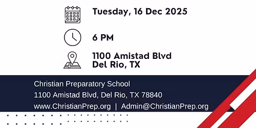 Christian Prep Informational Meeting