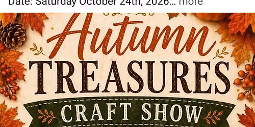 Autumn Treasures Craft Sale