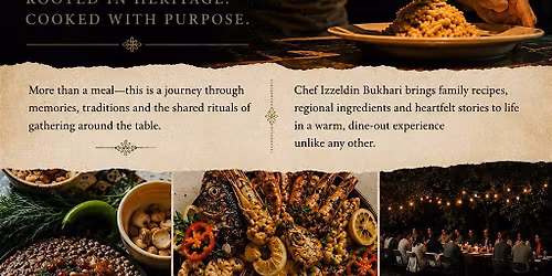 Sacred Cuisine x Tayybeh: Dine-Out with Chef Izzeldin Bukhari