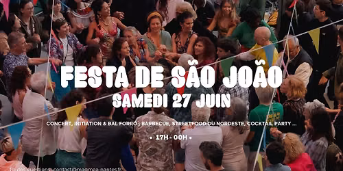 \ud83c\udf3d FESTA DE S\u00c3O JO\u00c3O au Magmaa \u2013 Soir\u00e9e br\u00e9silienne exceptionnelle !