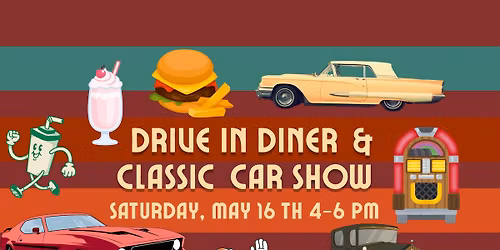 Drive In Diner and Classic Car Show