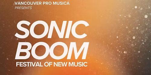 Sonic Boom Vancouver 2026