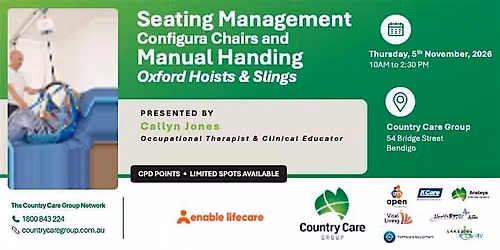 Seating Management and Manual Handling with Enable Lifecare -\u00a0Bendigo