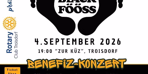 Bl\u00e4ck F\u00f6\u00f6ss Benefiz-Konzert des Rotary Club Troisdorf