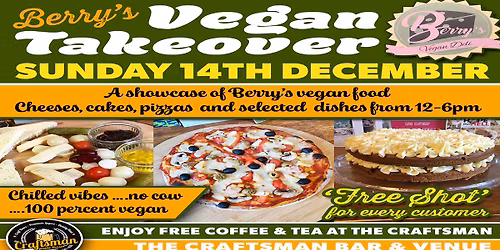 Berry's Vegan Takeover - A showcase of Berry's vegan food