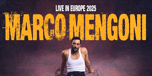 9 novembre - Roma, Palazzo dello Sport Marco Mengoni Live in Europe 2025