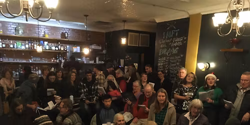 English Village Carols in New England Pubs (Brattleboro Solstice Edition)