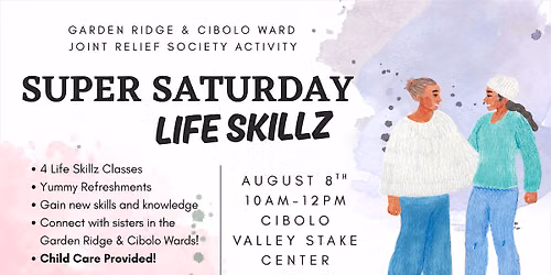 Super Saturday - Life Skills