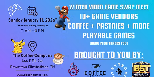 Winter Video Game Swap Meet