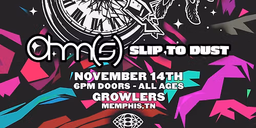 Many Eyes w\/ Ohm(s) & Slip To Dust at Growlers - Memphis,TN