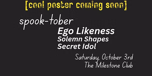 Spooktober Show - Charlotte, NC - 10\/3\/26