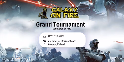 Warsaw Grand Tournament "Galaxy on Fire" Star Wars Legion 