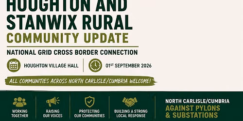 Houghton & Stanwix Rural Community Meeting - National Grid Cross Border Connection