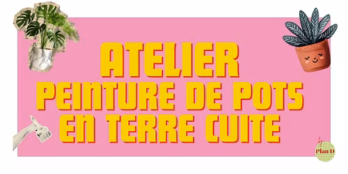 Peinture de pots en terre cuite - La Rochelle