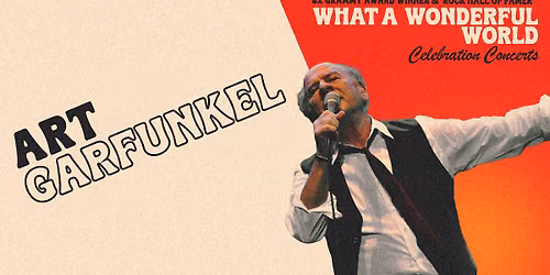 Art Garfunkel at Reynolds Hall at Smith Center