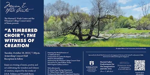 \u201cA Timbered Choir\u201d: The Witness of Creation